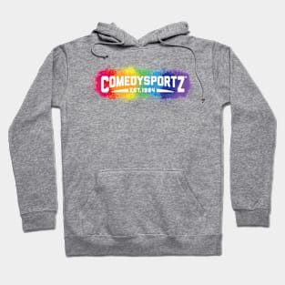 ComedySportz Pride Wordmark Hoodie